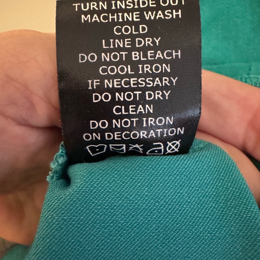 Voodoo Vixen Teal Dress with White Details - Picture 9 of 10